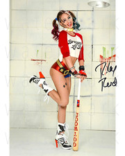 Riley Reid Harley Quinn signed sexy hot 8x10 print photo poster autograph RP
