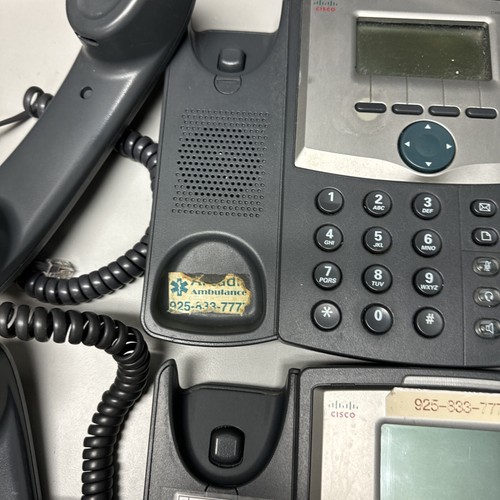 Four Cisco SPA303 3-Line IP Phone with Display UNTESTED - Picture 5 of 7