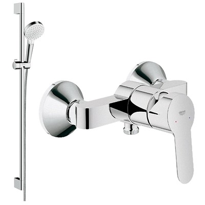 Grohe Duschset Brause Armatur Hansgrohe Dusche Bad BauEdge, Crometta Vario Set