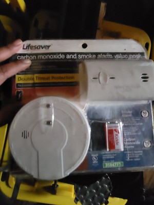 Lifesaver Monoxide And Smoke Alarm Value Pack