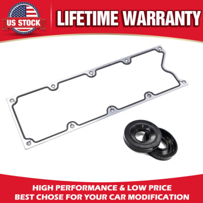 Valley Pan Gasket Knock Sensor Seal 3 Cover Plate For LS1 LS2 All