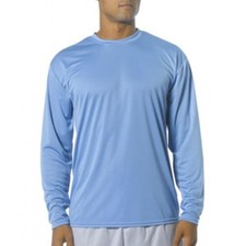 UV SUN PROTECTION SHIRT UPF40 Fishing,Boating Moisture Wicking DriFit Light Blue
