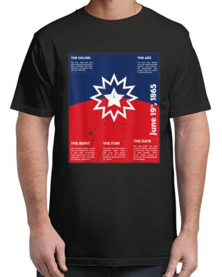White Blue Symbolic Flag Meaning T-Shirt Hype Fit for Adults S-4XL