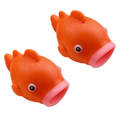 2 Pcs rubber fish toys 3D Pufferfish Sensory Stress Ball Toy Set