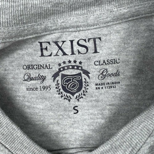 Exist Outer Banks North Carolina Long Sleeve Size Small Womens Striped Graphic - Picture 4 of 10