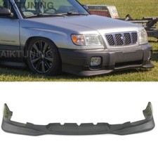 Front Bumper Spoiler Jdm Lip Add On Splitter Fits Subaru Forester Fl 99-02 Sf