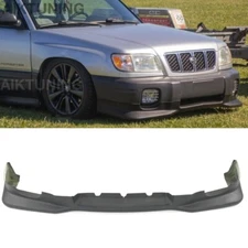 Front Bumper Spoiler JDM Lip Add On Splitter (Fits Subaru Forester FL 99-02 SF)