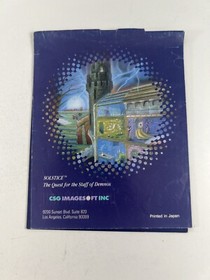 Solstice: The Quest for the Staff of Demons NES Game & Manual Tested Authentic