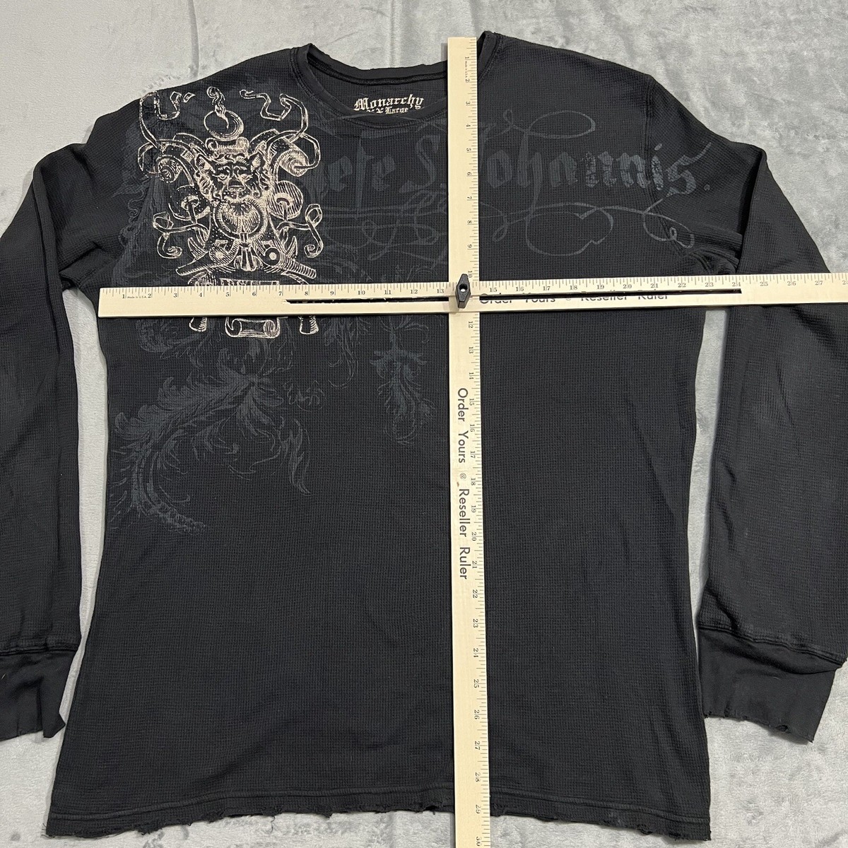 Monarchy Los Angeles Longsleeve Shirt Mens XXL Cyber Punk