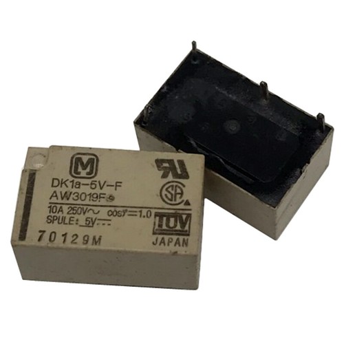 Relé de alimentación Panasonic DK1a-5V-F AW3019F 4 pines 10 piezas - Imagen 1 de 2