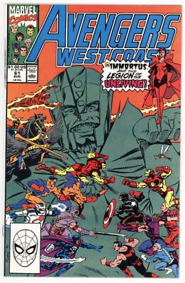 Avengers West Coast #61 - Scarlet Witch revealed to be a Nexus Being