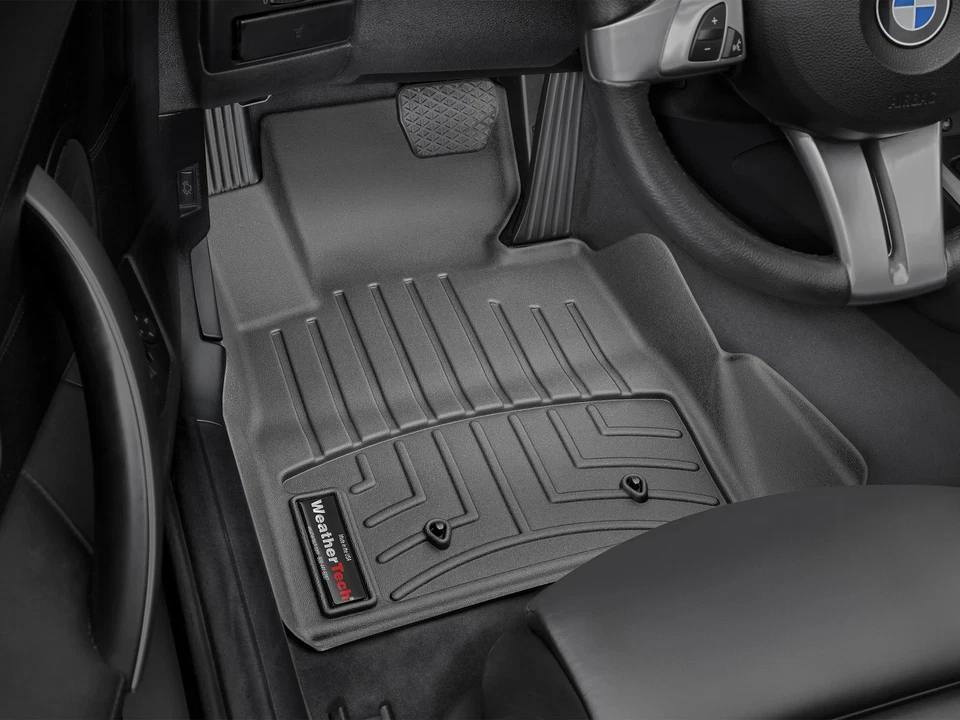 Alfombrillas WeatherTech FloorLiner para - BMW Z4 - 1ª fila negras Foto 2 de 4