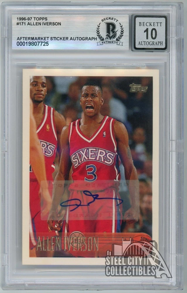Topps Allen Iverson 1996-97 #171 | Updated Sep 2026