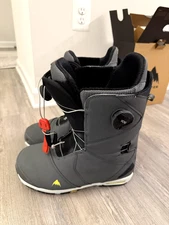 Burton Photon Boa Snowboard Boots Mens Grey Size 11 Vibram - Used/Excellent