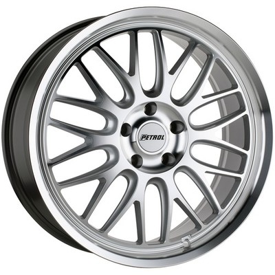 Petrol P4C 16x7 4x100 +40mm Silver Wheel Rim 16'' Inch