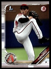 2019 Bowman Draft Tommy Henry Arizona Diamondbacks #BD-197