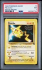 1999 POKEMON GAME MOVIE MOVIE PROMO #4 PIKACHU PSA 7