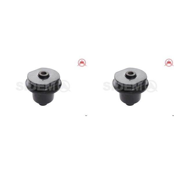 2X Sidem Achslager Buchsen Lagerung AchstrÄGer Hinten Passend FüR Opel Agila-image