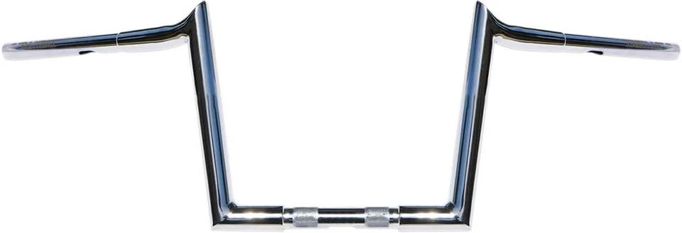 Wild 1 1-1/4 pulgadas. Manillar Chubby Reaper - 10 pulgadas - Bicicleta de calle cromada para motocicleta Foto 3 de 4