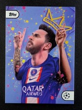 2023 Topps Project22 UEFA LIONEL MESSI by SANIL CHITRAKAR Paris Saint-Germain