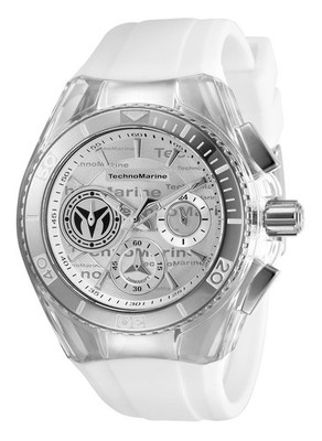 TechnoMarine Women's TM-118130 Cruise California 40mm Silver Antique Silver Dial