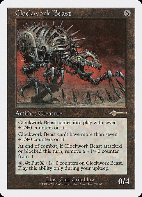 Clockwork Beast NonFoil Beatdown Box Set 70 NM MTG