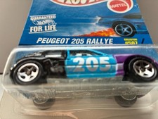 Hot Wheels #507 Peugeot 205 Rallye 1997 RARE VARIATION UNPAINTED METAL BASE VHTF