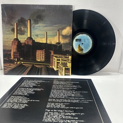 Pink Floyd - Animals LP Vinyl 1977 Columbia JC 34474  1st Press  VG+ / VG