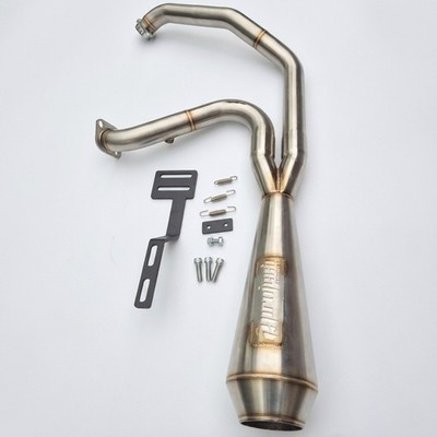Exhaust Dyna 2 Into 1 Lowrider Fatbob Wide Glide Super Glide Full System 2001
