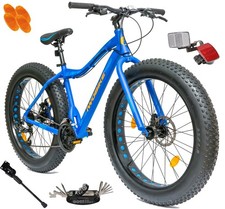 Fatbike 26 Zoll Damen Herren, Aluminium, Shim...