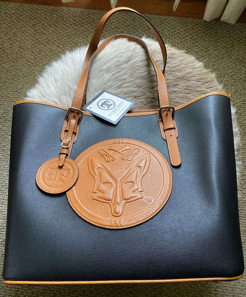 Tucker Tweed James River Carry All Tote Black/Chestnut Fox Neu mit Etikett! - Bild 1 von 4