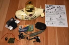 Vintage GI Joe Adventure Team Fantastic Sea Wolf Submarine 1975 & Accessories