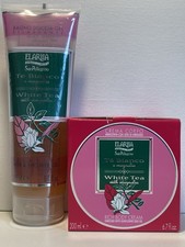 Elariia Perlier Set x2 White Tea With Magnolia Bath  Shower Gel Rich Body Cream