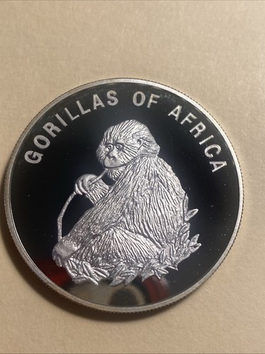 2003 Uganda 1000 Shillings Gorillas Of Africa