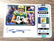 2022 Panini Contenders #261 Samori Toure RC Auto STUB TICKET 16/83 Variation SP