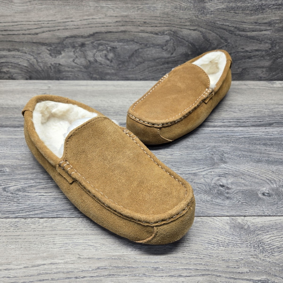 Koolaburra by UGG Tipton Comfy Suede Slip On Moccasin Men's Size