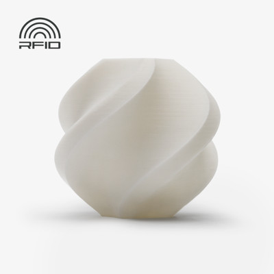 Bambu Lab PLA Basic Jade White Filament  Smooth Finish, High-Quality, Easy Print
