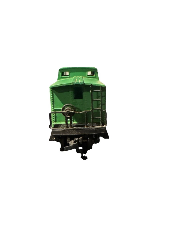 Locomotiva Burlington Northern Vintage + Caboose – Fabricada na Iugoslávia - Imagem 4 de 4