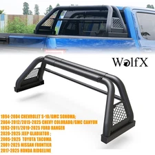 Adjustable Pickup Roll Sport Bar Chase Rack Bed Bar For 2020-2025 Jeep Gladiator