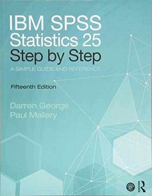 IBM SPSS Statistics 25 Step - Paperback, by George Darren; Mallery - Acceptable