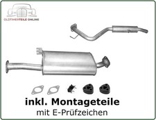 Pot d'échappement Opel FRONTERA