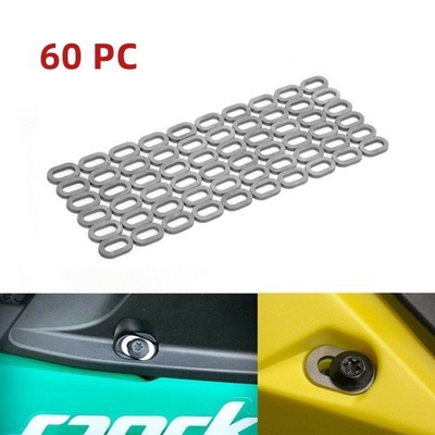 #ad #ad 60 PCS SEA DOO Spark Hull Washer Kit Stainless Steel Body Deck Washer 291003880 $39.75