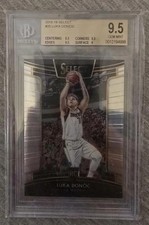 2018-19 Select Basketball Luka Doncic #25 Rookie RC BGS 9.5 Panini Card GEM MINT. rookie card picture