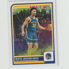 2023 Trayce Jackson Davis Panini Haunted Hoops Golden State Warriors RC Card#68.