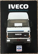 IVECO FORD LOADSTAR 16 TONNE RIGID Commercial Sales Brochure 1986 #86/325A