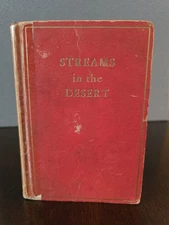 Vintage 1950 Streams in the Desert by Mrs. Chas. E. Cowman