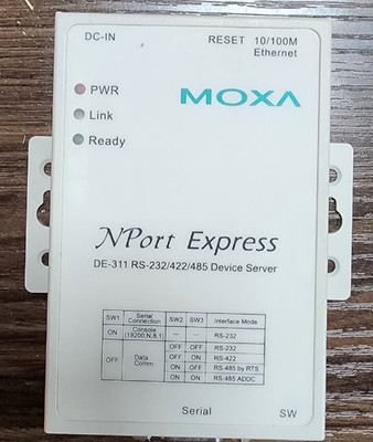 MOXA NPORT EXPRESS DE-311/US V3.0 DE-311 RS-232/422/485 DEVICE SERVER
