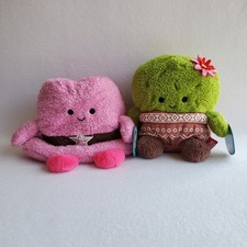 Bumbumz Rodeobumz COLLEEN the CACTUS HEATHER the HAT 7.5" Bum Bumz plush LOT