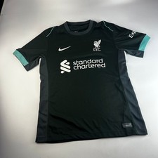 Nike Liverpool FC Trainingsshirt Herren S 2021-23 Grün Standard Chartered Expedia
