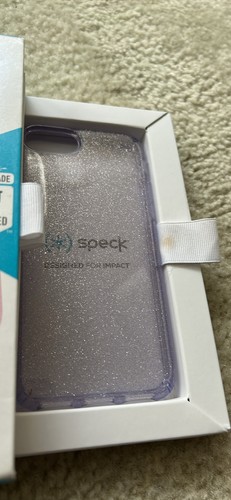 Speck Presidio Perfect-Clear Glitter MagSafe Case for Apple iPhone 6s 7 8 3 Pack - Afbeelding 2 van 7
